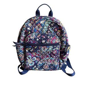 Vera Bradley Disney Mickey And Friends Sensational Six Paisley Small Backpack